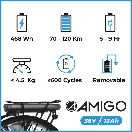Beste Pirce π€© Amigo E-Active - Elektrische Transportfiets Voor Dames - Met 7 Versnellingen - Matgrijs π₯° 11 Beste Pirce π€© Amigo E-Active - Elektrische Transportfiets Voor Dames - Met 7 Versnellingen - Matgrijs π₯° - Afbeelding 11