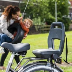 Aanbiedingen ???? Qibbel 6+ Junior Fietsstoeltje Achter - Legergroen Met Zwart Kussentje ???? -AGU WINKLE 550x550 387