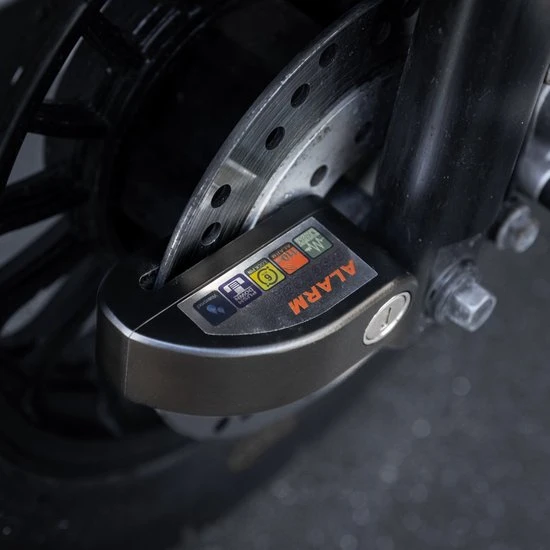 Beste Pirce ???? VINZ Elbroes Schijfremslot / Remschijfslot Met Alarm / Motorslot / Scooterslot Zwart 6 Mm ⌛ 3 Beste Pirce ???? VINZ Elbroes Schijfremslot / Remschijfslot Met Alarm / Motorslot / Scooterslot Zwart 6 Mm ⌛ - Afbeelding 3