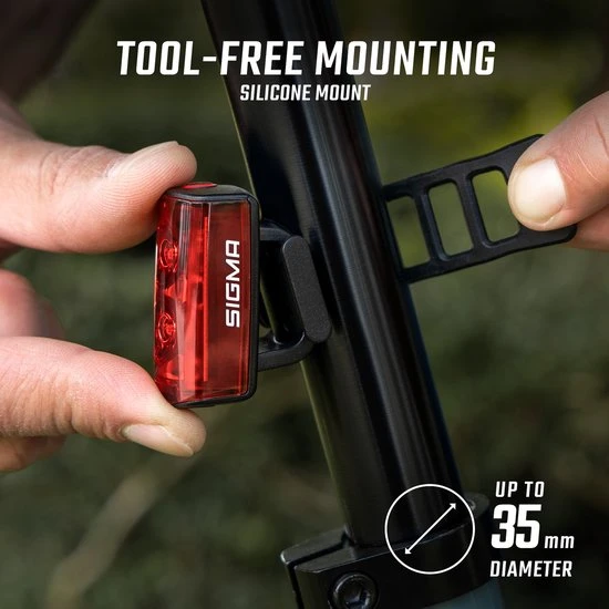 Beste Verkoop ???? Sigma BUSTER RL 80 Flash USB Fiets Achterlicht - 80 Lumen - Oplaadbaar ???? 13 Beste Verkoop ???? Sigma BUSTER RL 80 Flash USB Fiets Achterlicht - 80 Lumen - Oplaadbaar ???? - Afbeelding 13