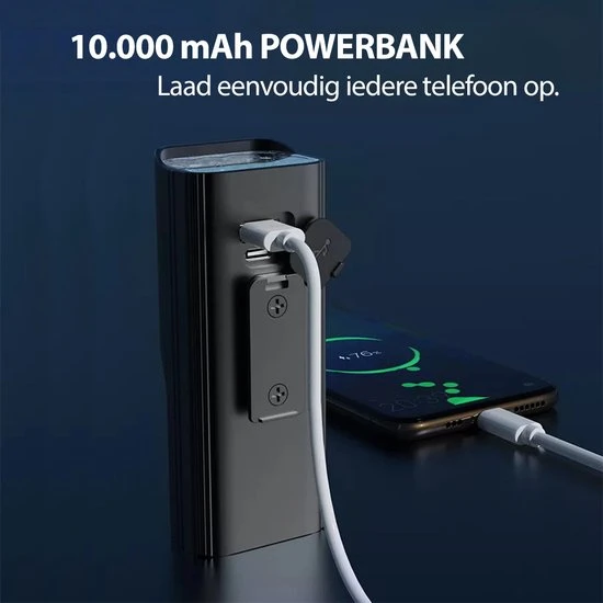 Beste deal ???? Lightyourbike ? Lightyourbike ALPHA 2000 - Fietsverlichting LED & USB Oplaadbaar - Powerbank 10.000 MAh - Fietslamp Racefiets & MTB - 2.000 Lumen ✨ 4 Beste deal ???? Lightyourbike ? Lightyourbike ALPHA 2000 - Fietsverlichting LED & USB Oplaadbaar - Powerbank 10.000 MAh - Fietslamp Racefiets & MTB - 2.000 Lumen ✨ - Afbeelding 4