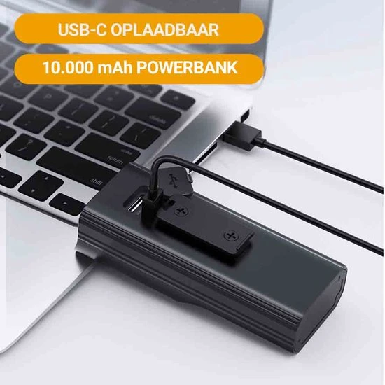 Beste deal ???? Lightyourbike ? Lightyourbike ALPHA 2000 - Fietsverlichting LED & USB Oplaadbaar - Powerbank 10.000 MAh - Fietslamp Racefiets & MTB - 2.000 Lumen ✨ 10 Beste deal ???? Lightyourbike ? Lightyourbike ALPHA 2000 - Fietsverlichting LED & USB Oplaadbaar - Powerbank 10.000 MAh - Fietslamp Racefiets & MTB - 2.000 Lumen ✨ - Afbeelding 10