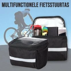 Gloednieuw ???? Kirano Fiets Stuurtas - Stuurtas - Fietskaarthouder - Stuurtasje Fiets - Fietstas - Fietstassen - Fietstas Enkel ????