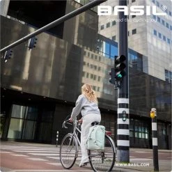 Promo 😉 Basil SoHo Fietsrugzak Nordlicht - Enkele Fietstas - Pastelgroen - 17 Liter ✨ -AGU WINKLE 550x550 590