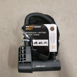 Beste Pirce ???? Maxx-Locks Huntly Beugelslot - Fietsslot ART 2 - 20cm -Inclusief 90cm Ketting - Zwart ???? -AGU WINKLE 550x550 620