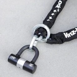 Coupon ⭐ VINZ Trivor ART 4 Kettingslot - 200 Cm Motorslot Van Gehard Staal Met Ring / Scooterslot Met Hangslot / Schijfremslot 💯 -AGU WINKLE 550x550 644