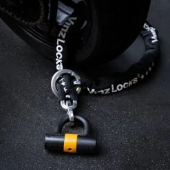 Coupon ⭐ VINZ Trivor ART 4 Kettingslot - 200 Cm Motorslot Van Gehard Staal Met Ring / Scooterslot Met Hangslot / Schijfremslot 💯 -AGU WINKLE 550x550 647