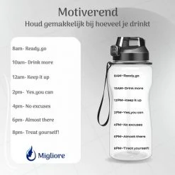 Aanbiedingen ???? Migliore - Bidon 2 Liter - Met Rietje - BPA Vrij - Sport ???? -AGU WINKLE 550x550 657