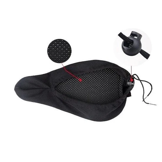 Hete verkoop π― Merkloos 3D Fiets Zadelhoes - Cover - Overtrek - Uniseks - One Size - Volwassenen - Beschermkussen - Zwart βοΈ 5 Hete verkoop π― Merkloos 3D Fiets Zadelhoes - Cover - Overtrek - Uniseks - One Size - Volwassenen - Beschermkussen - Zwart βοΈ - Afbeelding 5