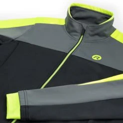 Korting ???? Rogelli Freeze Winterjack - Zwart/Grijs/Fluor - Maat XL ???? -AGU WINKLE 550x550 682