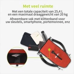 Top 10 ???? ACROPAQ Fietstas - Enkele, 25L, Waterdichte, Dragen Als Handtas En Schoudertas, Met Reflectoren - Ook Voor Elektrische Fietsen - Oranje ⭐ -AGU WINKLE 550x550 691