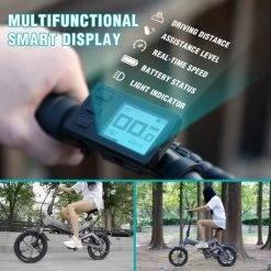 Coupon ???? Hitway Elektrische Plooifiets | Opvouwbare E-bike | 16 Inch | 250W Motor | Grijs/Zwart ???? 13 Coupon ???? Hitway Elektrische Plooifiets | Opvouwbare E-bike | 16 Inch | 250W Motor | Grijs/Zwart ???? -AGU WINKLE 550x550 698