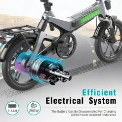 Coupon ???? Hitway Elektrische Plooifiets | Opvouwbare E-bike | 16 Inch | 250W Motor | Grijs/Zwart ???? 15 Coupon ???? Hitway Elektrische Plooifiets | Opvouwbare E-bike | 16 Inch | 250W Motor | Grijs/Zwart ???? -AGU WINKLE 550x550 699