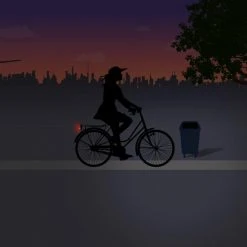 Begroting ✔️ Spanninga Solo Fiets Achterlicht - Batterij - Met Auto-sensor ???? -AGU WINKLE 550x550 720