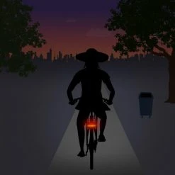 Begroting ✔️ Spanninga Solo Fiets Achterlicht - Batterij - Met Auto-sensor ???? -AGU WINKLE 550x550 721