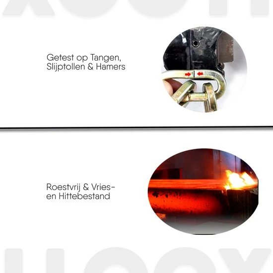 Top 10 ???? LLOCX.CO LLOCX Insteekslot Van 1 Meter + 2 Sleutels 7mm Roestvrij Staal 1000gr. Aluminium Kettingslot Krasvrij & Scheurvrije Sleeve Rood ???? 3 Top 10 ???? LLOCX.CO LLOCX Insteekslot Van 1 Meter + 2 Sleutels 7mm Roestvrij Staal 1000gr. Aluminium Kettingslot Krasvrij & Scheurvrije Sleeve Rood ???? - Afbeelding 3