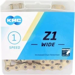 Beste recensies van ???? KMC Ketting Single Speed Z1 1/8 112 Links Gold ????