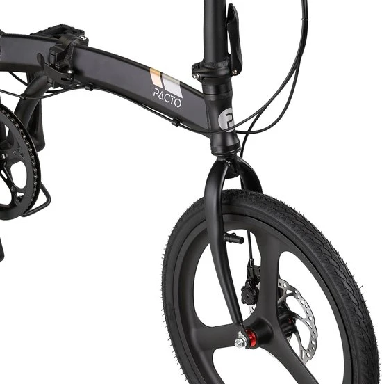 Beste deal 👏 PACTO TWO FOLDING BIKE BLACK 6v VOUWFIETS PLOOIFIETS 🎁 4 Beste deal 👏 PACTO TWO FOLDING BIKE BLACK 6v VOUWFIETS PLOOIFIETS 🎁 - Afbeelding 4