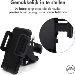 Beste Pirce ❤️ Accezz Universele Telefoonhouder Fiets - GSM Houder Fiets - Telefoonhouder Motor & Scooter - 360 Rotatie 😀 -AGU WINKLE 550x552 17