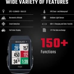 Beste deal ???? Sigma Sport ROX 11.1 EVO GPS Fietscomputer - Zwart - HR + Cad/Snelhd. Magneetloze Sensoren Set ???? -AGU WINKLE 550x552 3
