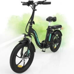 Gloednieuw 💯 HITWAY E Bike Fat Tire Opvouwbare Elektrische Fiets, 250W/36V/11,2Ah Batterij, 20 Inch ❤️