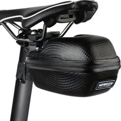 Promo ❤️ More Zone Sports MOREZONE Fietszadeltas | Riem-Zadeltassen | MTB Fiets Fietsstoeltje Pack Regendicht | Waterdicht (Zwart) 🌟