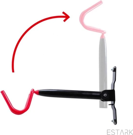 Beste deal ???? ESTARK® Fietsbeugel Wand - Fiets Ophangbeugel - Wandbeugel - Muurhaak - Muurhanger - Fietshaak - Fiets Ophangsysteem - Fietsbeugel - Fietsen Haak Beugel Muur Wand Muurbeugel Fiets Ophangen - Rood ???? 2 Beste deal ???? ESTARK® Fietsbeugel Wand - Fiets Ophangbeugel - Wandbeugel - Muurhaak - Muurhanger - Fietshaak - Fiets Ophangsysteem - Fietsbeugel - Fietsen Haak Beugel Muur Wand Muurbeugel Fiets Ophangen - Rood ???? - Afbeelding 2