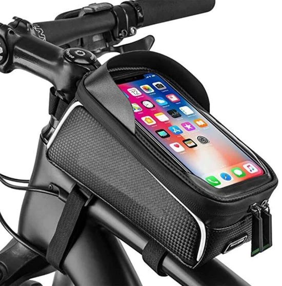 Kopen ???? MM Brands Zadeltas Fiets - GSM Houder Waterdicht - Smart Phone Holder Race Bike ✔️ 1 Kopen ???? MM Brands Zadeltas Fiets - GSM Houder Waterdicht - Smart Phone Holder Race Bike ✔️
