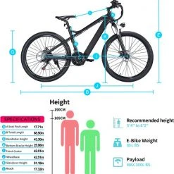 Hete verkoop ???? Moli-fashion Elektrische Fiets Off-Road | E-Fietsen | Electric Mountain Bike | E-bike | 250W Motor | 26 Inch | Zwart BK7 ???? -AGU WINKLE 550x560 3