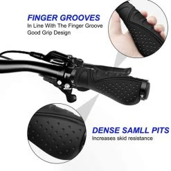 Gloednieuw ???? Merkloos Fietsgrepen - Antislip - Ergonomische MTB-Grepen - Twee Kanten - Lock-on-ontwerp - Voor 22,2 Mm Fietsen / Mountainbikes / Racefietshandvatten ???? 11 Gloednieuw ???? Merkloos Fietsgrepen - Antislip - Ergonomische MTB-Grepen - Twee Kanten - Lock-on-ontwerp - Voor 22,2 Mm Fietsen / Mountainbikes / Racefietshandvatten ???? -AGU WINKLE 550x560 5