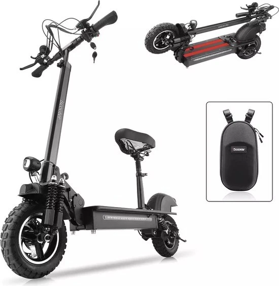 Kopen ???? IScooter - IX5(E5) Elektrische Step - E Step Voor Volwassene - 15Ah E Scooter Met Zitje - Gemakkelijk Te Reizen In De Stad - Snel Aan Het Werk - 600W Motor - 45km/u Snelheid - Opvouwbare - Band 10 Inch - LCD Scherm - Maat 1150*300*500mm ???? 4 Kopen ???? IScooter - IX5(E5) Elektrische Step - E Step Voor Volwassene - 15Ah E Scooter Met Zitje - Gemakkelijk Te Reizen In De Stad - Snel Aan Het Werk - 600W Motor - 45km/u Snelheid - Opvouwbare - Band 10 Inch - LCD Scherm - Maat 1150*300*500mm ???? - Afbeelding 4