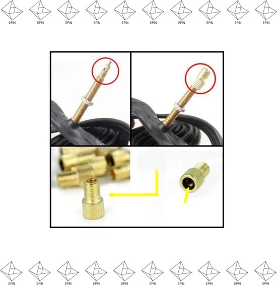 Flash-uitverkoop π EPIN | VWP | Verloopnippel | Frans Ventiel | Fiets Ventiel π 2 Flash-uitverkoop π EPIN | VWP | Verloopnippel | Frans Ventiel | Fiets Ventiel π - Afbeelding 2