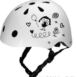 Gloednieuw ???? MoMi Mimi Kinderhelm - Wit ???? -AGU WINKLE 550x571 9