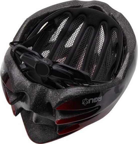 Uitgang ⭐ AGU Strato Fietshelm - Rood - S/M ✨ 6 Uitgang ⭐ AGU Strato Fietshelm - Rood - S/M ✨ - Afbeelding 6