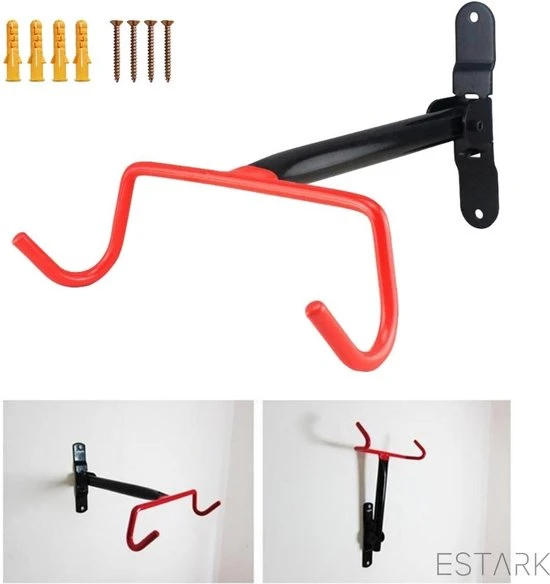Beste deal ???? ESTARK® Fietsbeugel Wand - Fiets Ophangbeugel - Wandbeugel - Muurhaak - Muurhanger - Fietshaak - Fiets Ophangsysteem - Fietsbeugel - Fietsen Haak Beugel Muur Wand Muurbeugel Fiets Ophangen - Rood ???? 5 Beste deal ???? ESTARK® Fietsbeugel Wand - Fiets Ophangbeugel - Wandbeugel - Muurhaak - Muurhanger - Fietshaak - Fiets Ophangsysteem - Fietsbeugel - Fietsen Haak Beugel Muur Wand Muurbeugel Fiets Ophangen - Rood ???? - Afbeelding 5