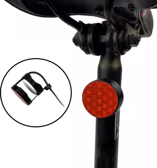 Beste deal ???? O-FLY Airtag Fiets Reflector Fiets Mount Geschikt Voor Apple Airtag Reflector Voor Airtag Fiets Apple Airtag Houder Accessoire - Antidiefstal Reflector Rood Fiets ⭐ 2 Beste deal ???? O-FLY Airtag Fiets Reflector Fiets Mount Geschikt Voor Apple Airtag Reflector Voor Airtag Fiets Apple Airtag Houder Accessoire - Antidiefstal Reflector Rood Fiets ⭐ - Afbeelding 2