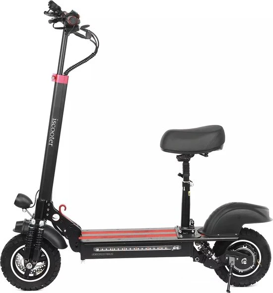 Kopen ???? IScooter - IX5(E5) Elektrische Step - E Step Voor Volwassene - 15Ah E Scooter Met Zitje - Gemakkelijk Te Reizen In De Stad - Snel Aan Het Werk - 600W Motor - 45km/u Snelheid - Opvouwbare - Band 10 Inch - LCD Scherm - Maat 1150*300*500mm ???? 3 Kopen ???? IScooter - IX5(E5) Elektrische Step - E Step Voor Volwassene - 15Ah E Scooter Met Zitje - Gemakkelijk Te Reizen In De Stad - Snel Aan Het Werk - 600W Motor - 45km/u Snelheid - Opvouwbare - Band 10 Inch - LCD Scherm - Maat 1150*300*500mm ???? - Afbeelding 3