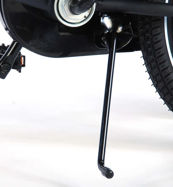 Goedkoop ???? Volare Black Cruiser Kinderfiets - Jongens - 16 Inch - Zwart - 2 Handremmen ⌛ 3 Goedkoop ???? Volare Black Cruiser Kinderfiets - Jongens - 16 Inch - Zwart - 2 Handremmen ⌛ - Afbeelding 3