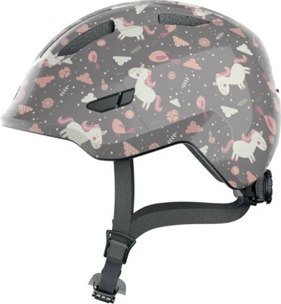 Beste deal ???? Abus Helm Smiley 3.0 - Grey Horse - M ( 50- 55 CM ) - Kinder Fietshelm ???? 1 Beste deal ???? Abus Helm Smiley 3.0 - Grey Horse - M ( 50- 55 CM ) - Kinder Fietshelm ????