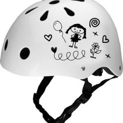 Gloednieuw ???? MoMi Mimi Kinderhelm - Wit ???? -AGU WINKLE 550x607 4
