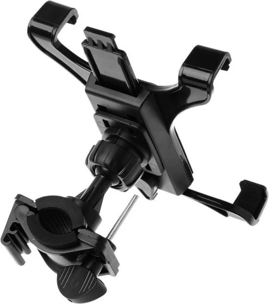 Hete verkoop ???? Merkloos Universele Tablet - IPad Houder Fiets - Home Trainer - Fietsstuur - Standaard - Steun - Zwart - Tot 11 Inch ???? 3 Hete verkoop ???? Merkloos Universele Tablet - IPad Houder Fiets - Home Trainer - Fietsstuur - Standaard - Steun - Zwart - Tot 11 Inch ???? - Afbeelding 3