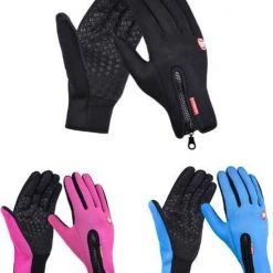 Beste Verkoop ???? Been BV Buitensporten Windstopper Waterdichte Handschoenen Fietshandschoenen Winter Volledige Vinger Paardrijden Handschoenen Warme Vissen GEL Handschoen Outdoor Sports Windstopper Waterproof Gloves BLAUW MEDIUM ⌛