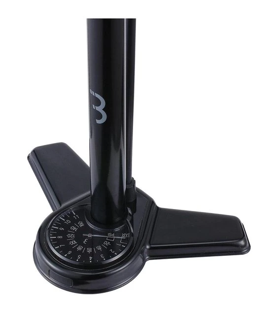 Nieuw ✨ BBB Cycling AirSteel Fietspomp Met Drukmeter - Fiets Pomp Racefiets En Mountainbike - Voetpomp Extra Lang 11 Bar - Zwart - BFP-27 ⭐ 3 Nieuw ✨ BBB Cycling AirSteel Fietspomp Met Drukmeter - Fiets Pomp Racefiets En Mountainbike - Voetpomp Extra Lang 11 Bar - Zwart - BFP-27 ⭐ - Afbeelding 3