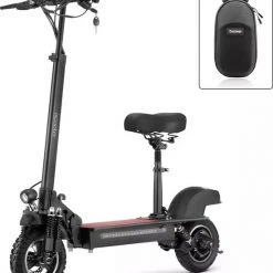 Kopen ???? IScooter - IX5(E5) Elektrische Step - E Step Voor Volwassene - 15Ah E Scooter Met Zitje - Gemakkelijk Te Reizen In De Stad - Snel Aan Het Werk - 600W Motor - 45km/u Snelheid - Opvouwbare - Band 10 Inch - LCD Scherm - Maat 1150*300*500mm ????