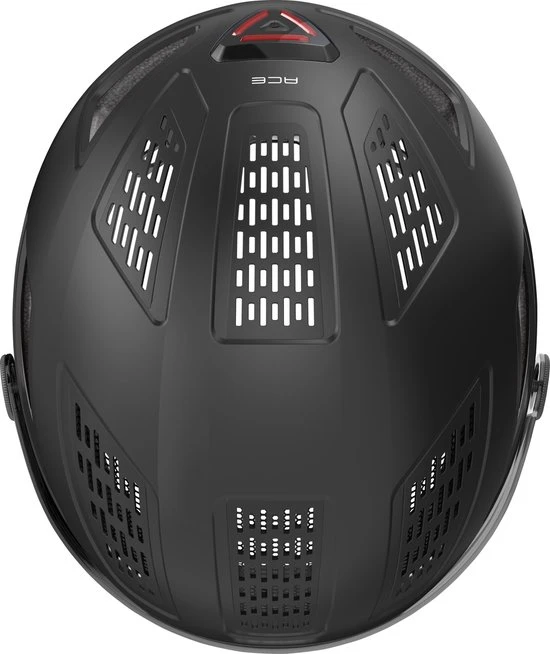 Nieuw ???? ABUS Hyban 2.0 ACE Fietshelm - Maat L (56-61 Cm) - Velvet Black ???? 6 Nieuw ???? ABUS Hyban 2.0 ACE Fietshelm - Maat L (56-61 Cm) - Velvet Black ???? - Afbeelding 6