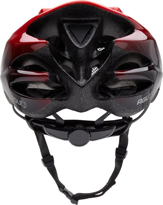 Uitgang ⭐ AGU Strato Fietshelm - Rood - S/M ✨ 5 Uitgang ⭐ AGU Strato Fietshelm - Rood - S/M ✨ - Afbeelding 5