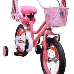 Korting 🎁 Amigo Magic Meisjesfiets - Kinderfiets 14 Inch - Roze 🔔 -AGU WINKLE 550x699 2