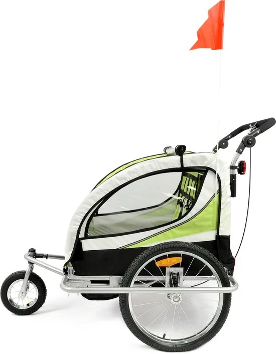 Groothandel ⭐ Viking Choice Fietkar - 2 Kinderen - Met Schokbreker - Lime 🤩 20 Groothandel ⭐ Viking Choice Fietkar - 2 Kinderen - Met Schokbreker - Lime 🤩 - Afbeelding 20