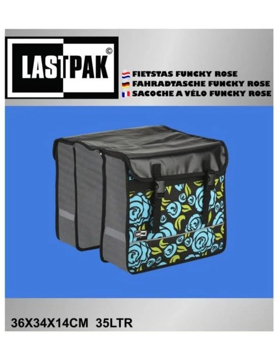 Nieuw ???? Lastpak Waterafstotende Dubbele Fietstas Met Bloemmotief 35 Liter ???? 10 Nieuw ???? Lastpak Waterafstotende Dubbele Fietstas Met Bloemmotief 35 Liter ???? - Afbeelding 10