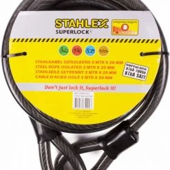 Flash-uitverkoop ✔️ Stahlex Staalkabel Met Lussen 3 Meter Lang Diameter 20mm 2.150 Gram Geschikt Als 🥾 Bootslot, Voor Tuinmeubelen Of Terrasstoelen 🎉 -AGU WINKLE 550x710